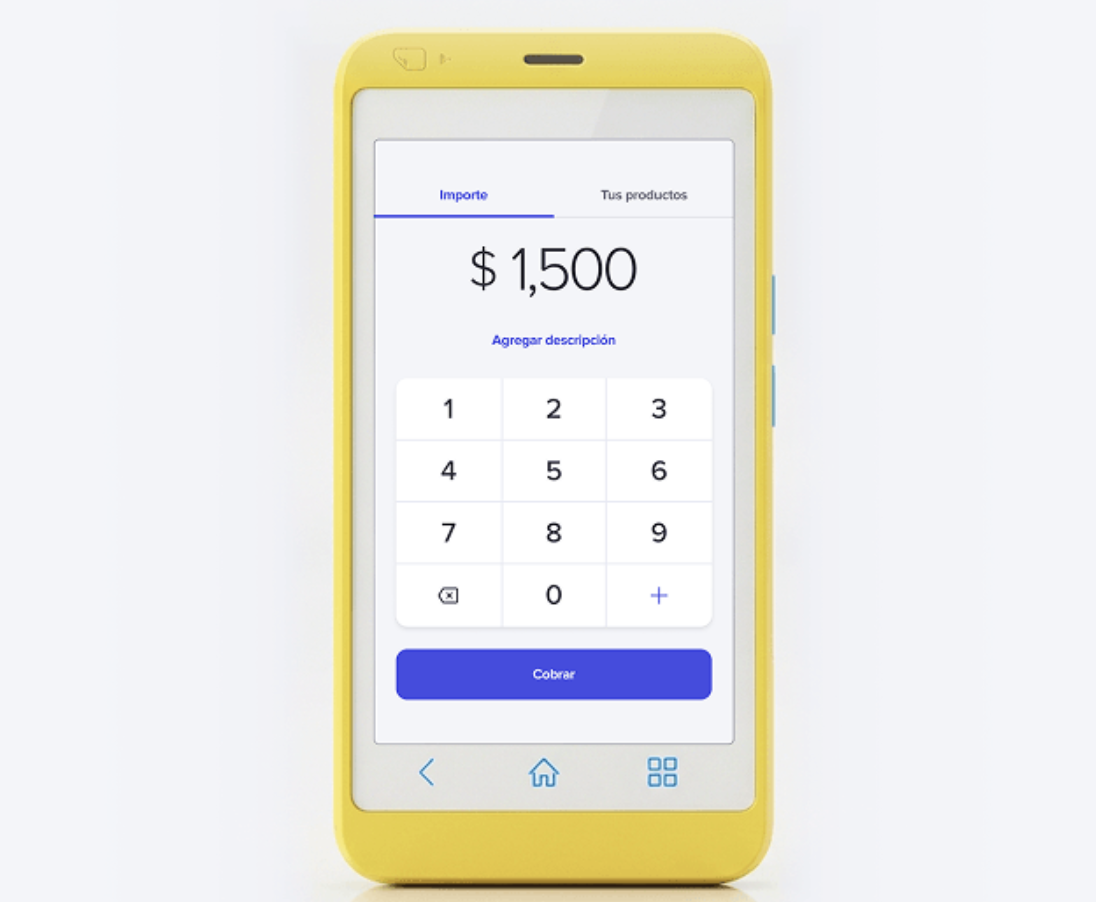 Terminal Point Air Mercado Pago para cobrar con tarjeta